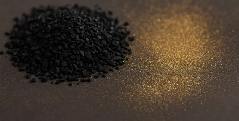 El carbón activado en minería de oro es un proceso complejo que requiere varias etapas antes de obtener el metal puro. Uno de los pasos más importantes es el uso de (CA) para recuperar el oro disuelto en soluciones de cianuro.